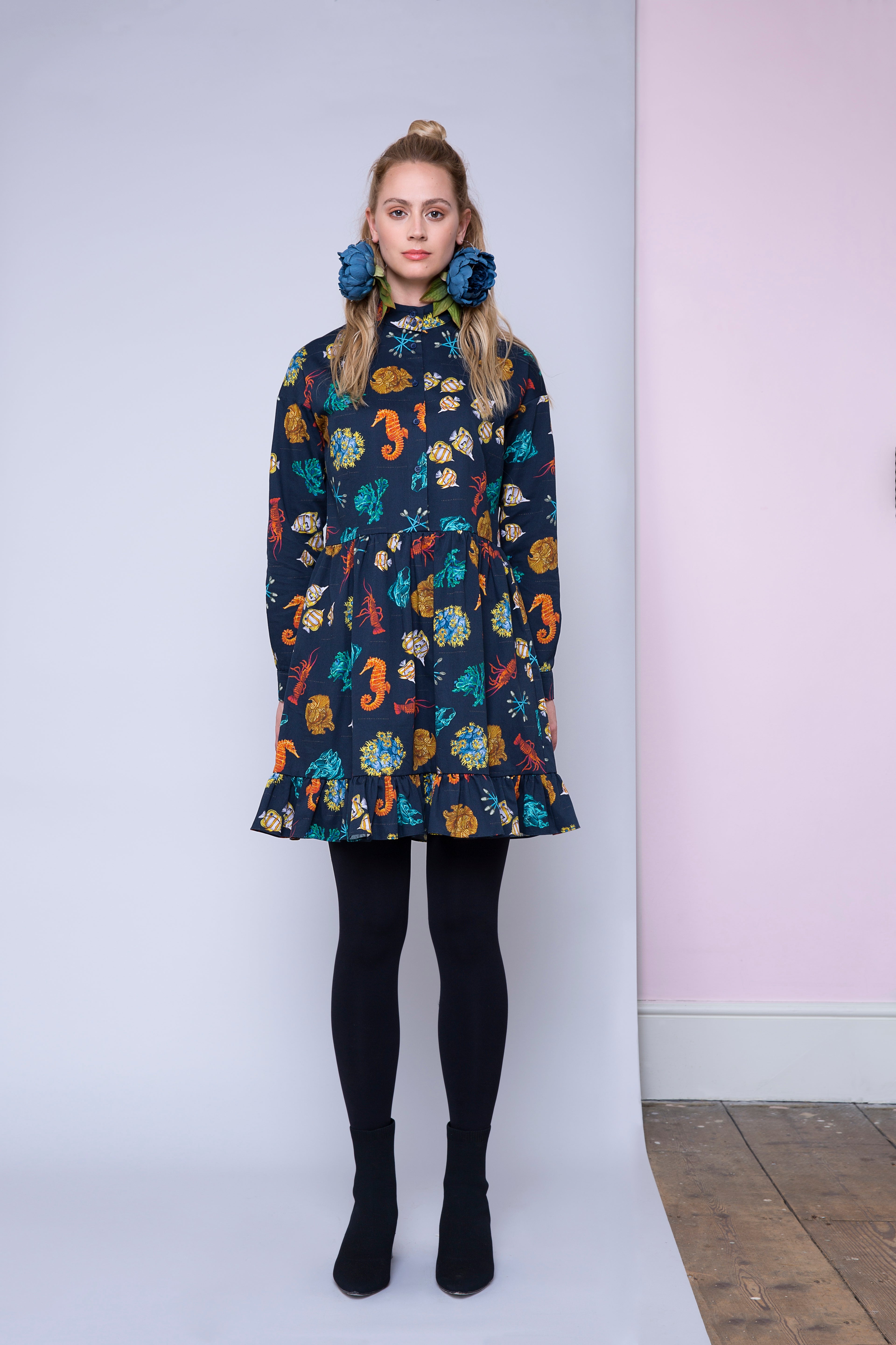 Coral Reef Dress - SAMPLE