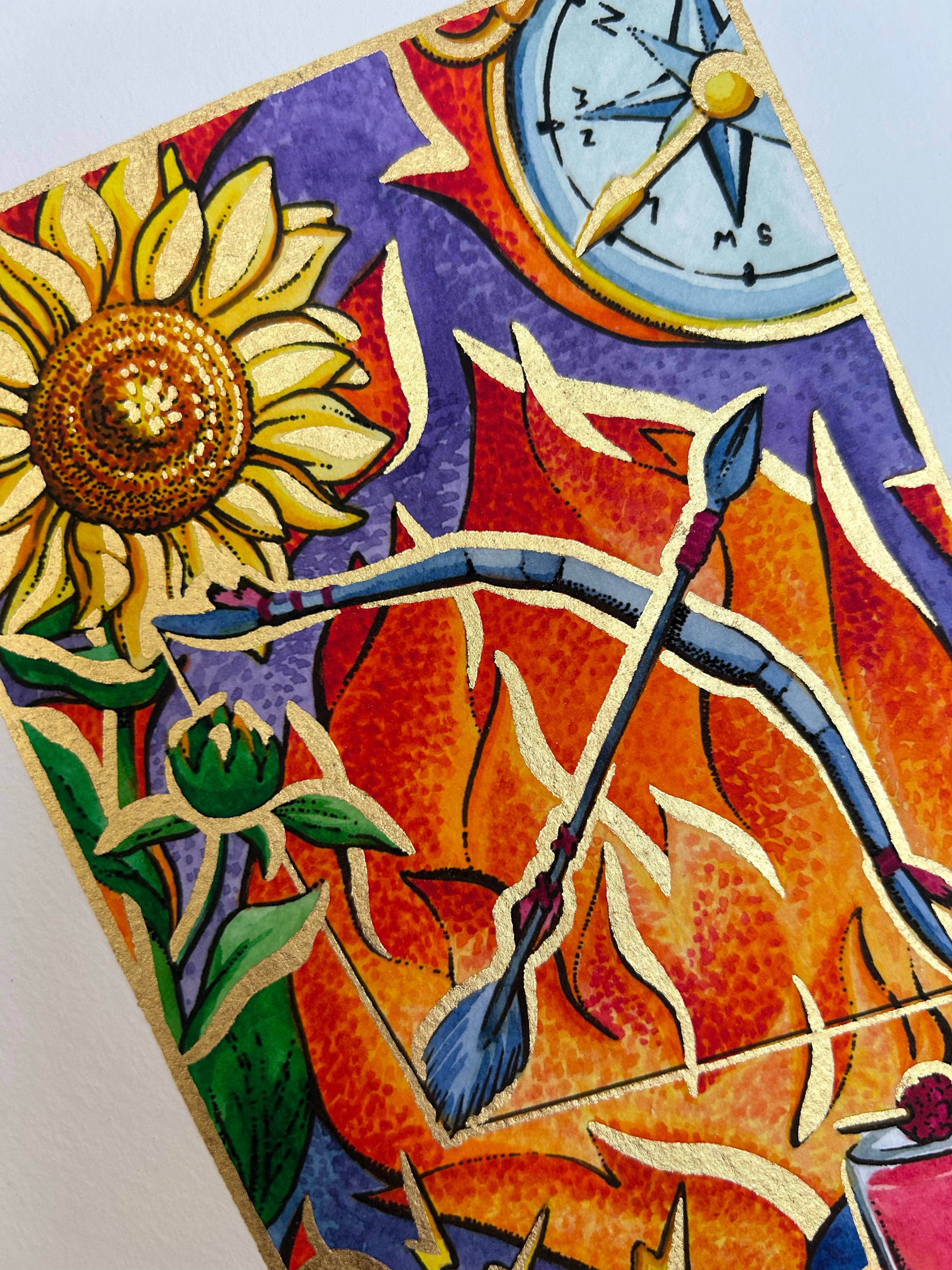 SAGITTARIUS Zodiac Tarot Artwork