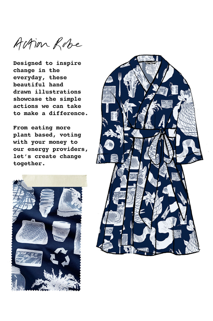 Bespoke Robe in Organic Cotton / Hemp