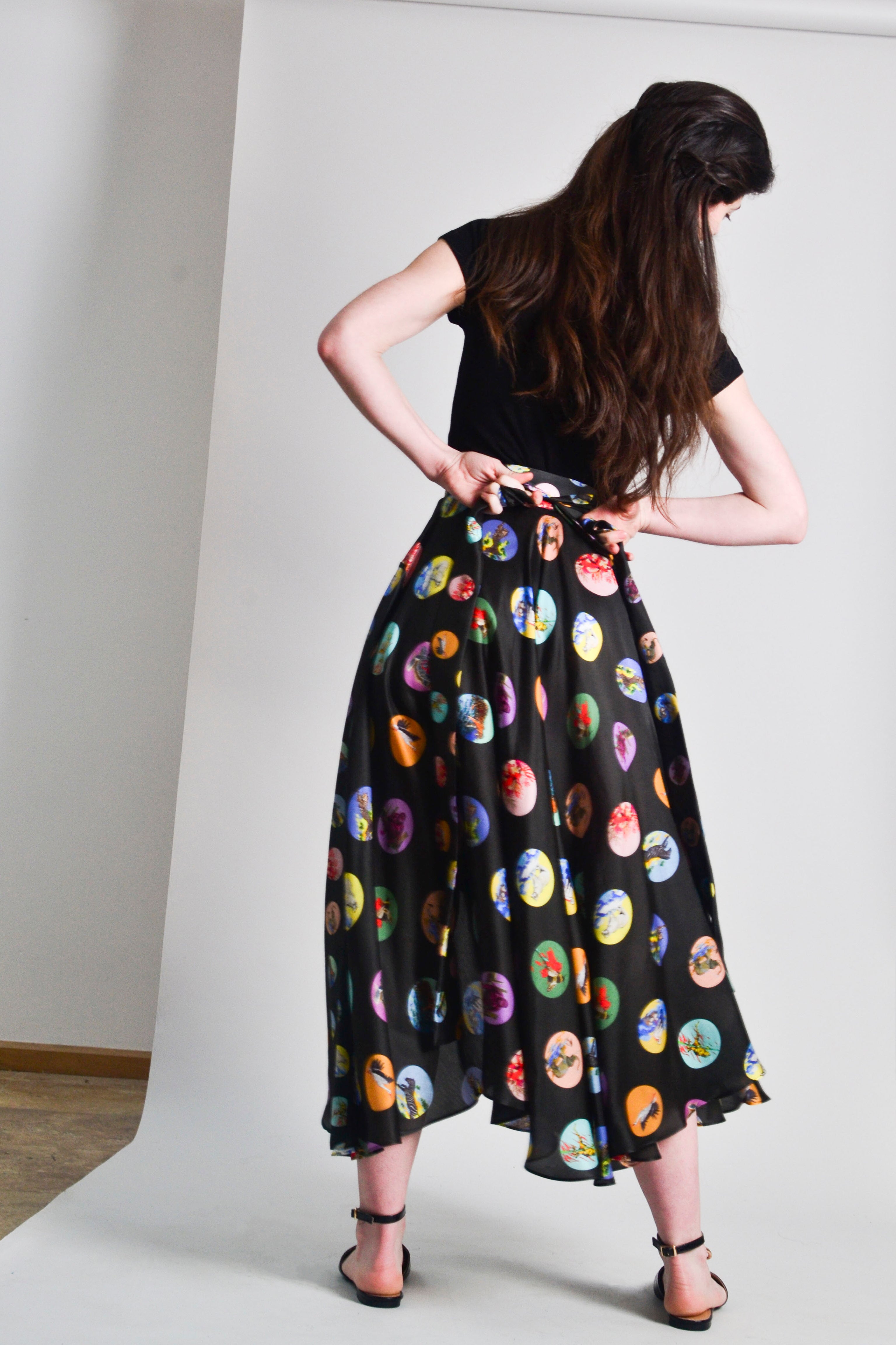 Endangered Polka Skirt SAMPLE